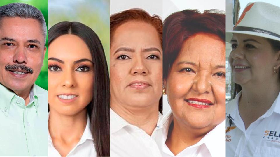 Candidatas Candidatos a diputados buscan el voto popular de BB