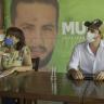 luis munguía en rueda de prensa Activista de Morena cambia a Verde por su proyecto social