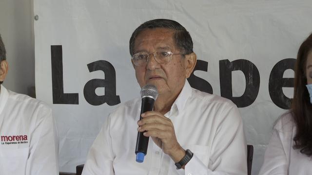 michel con guaruras Es Michel el candidato de Morena a la alcaldía de Vallarta