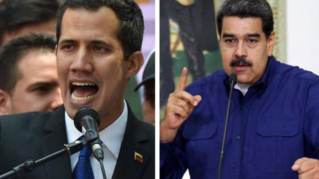 Corte británica analizará a quien entregarle 32 toneladas de oro venezolano Juan Guaidó y Nicolás Maduro