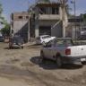 Lateral en Bucerías dañada con peligrosos baches Lateral de bucerías
