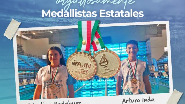 Logran nadadores de Marlins Natación excelente resultados en copa Amdetna Copa Amdetna en Guadalajara