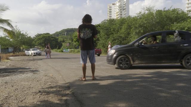 Poco interés por cierre de carretera La Cruz - Punta de Mita Manifestantes en carretera Punta de Mita