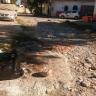 Carros abandonados, calles destruidas en la colonia la Floresta en Abandono -Calle-en-colonia-Floresta-en-abandono