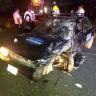 Choque aparatoso en San José deja un herido 3 Auto chocado