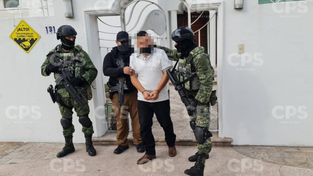 Confirman identidad del detenido en operativo militar Carlos N detenido en Marina