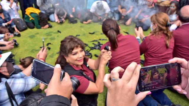 200 ajolotes liberados en Xochimilco están en peligro 6 Clara Brugrada