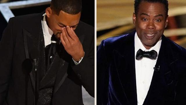 Will Smith se disculpa por cachetear a Chris Rock Chris Rock y Will Smith en los Oscar 2022