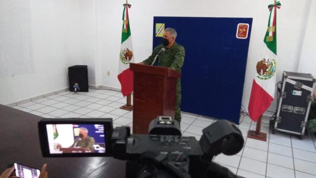 rfueda de prensa en vivo sedena secuestro Militares fueron secuestradas; estaban vacacionando
