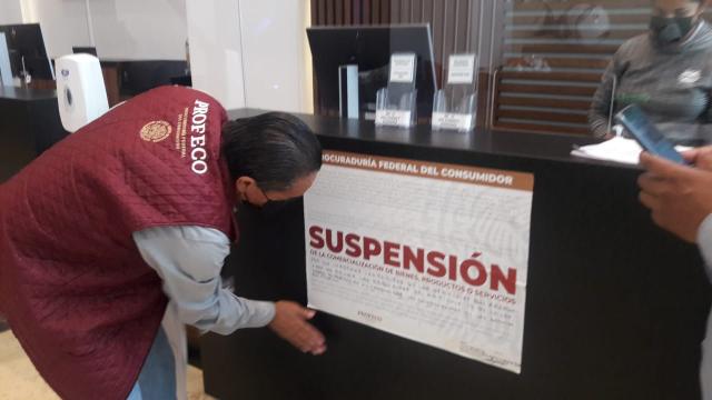 Sanciona Profeco seis negocios abusivos en Vallarta 2 suspensión