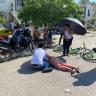 Motociclista atropella joven en Valle Esmeralda Mujer atropellada