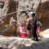 Rescatan a joven caído en cascada de Palo María 2 rescate
