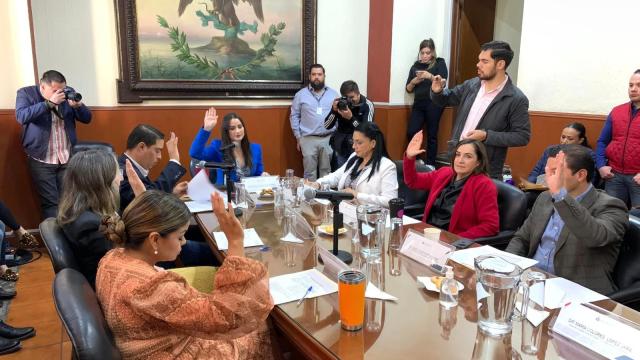 Votación del Congreso de Jalisco