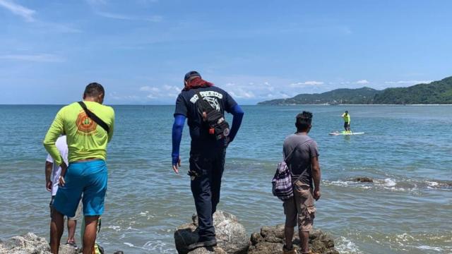 guardavidas en playa