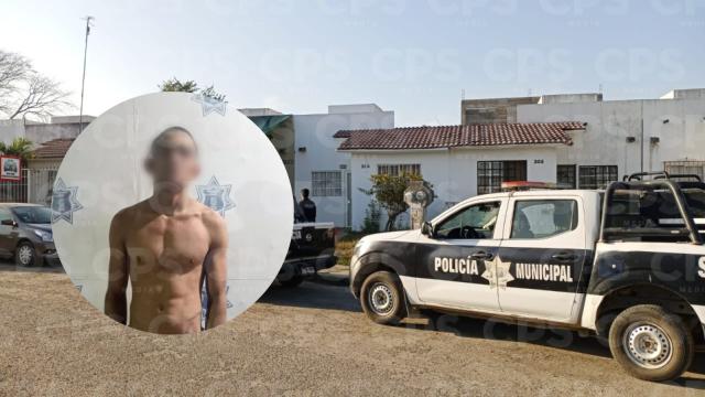 El hombre que intentó robar un borrego y policías municipales